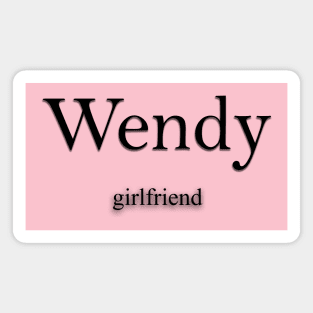 Wendy Name meaning Magnet